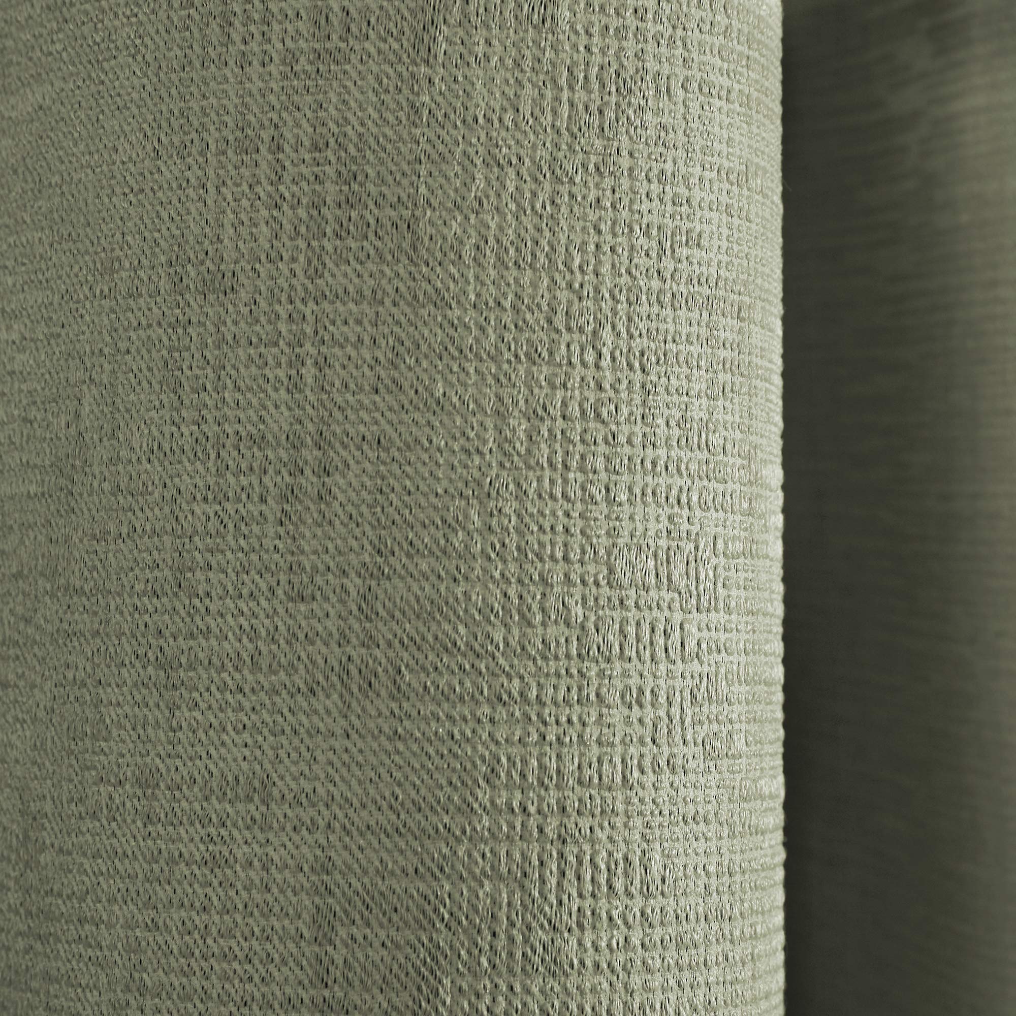 Fusion Sage Green Thermal Eyelet Curtain Panels - W66 x L90" (2 Pack) - Dim Out 4