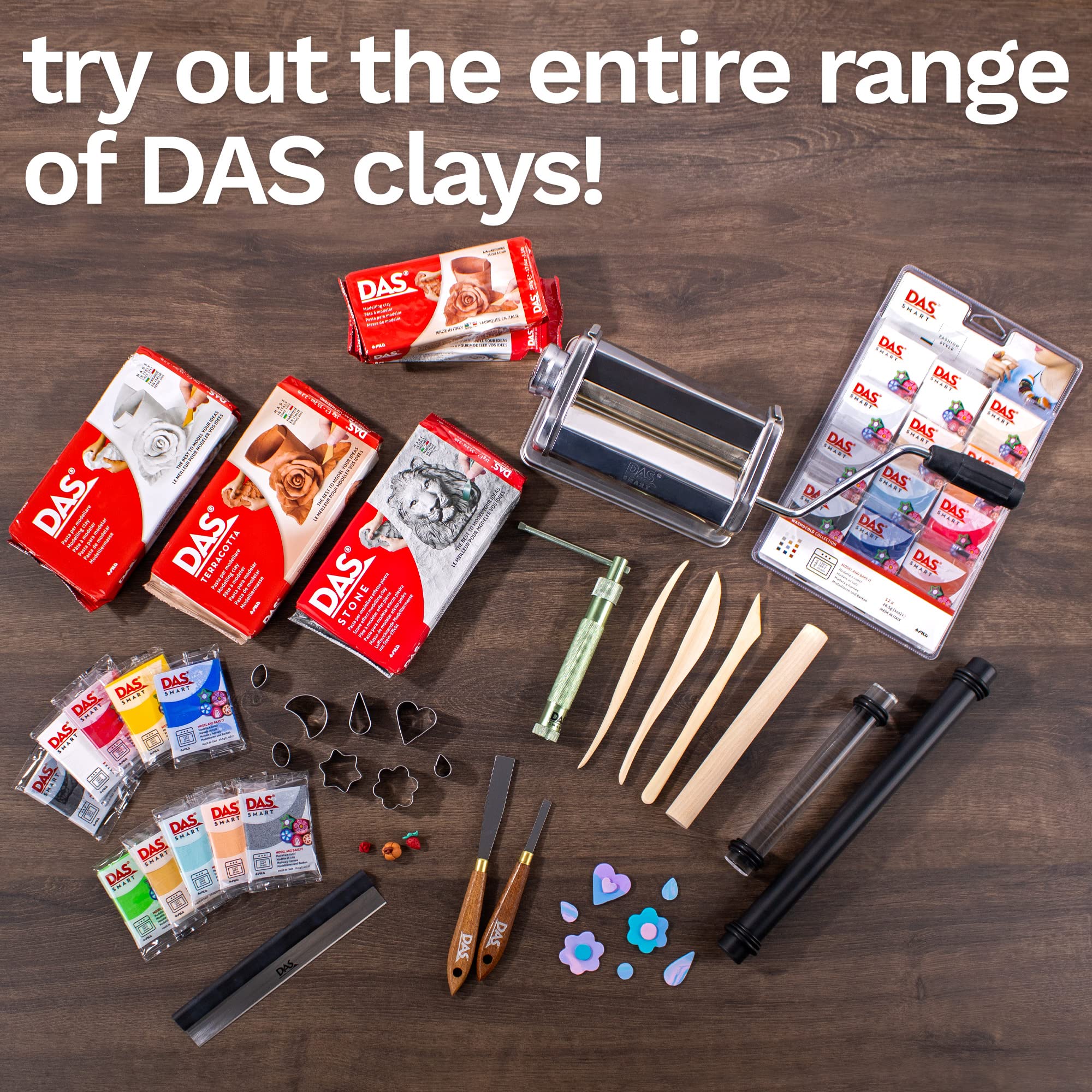 DAS Terracotta Air-Hardening Modelling Clay - 500g | Dries in 12-24 Hours 7