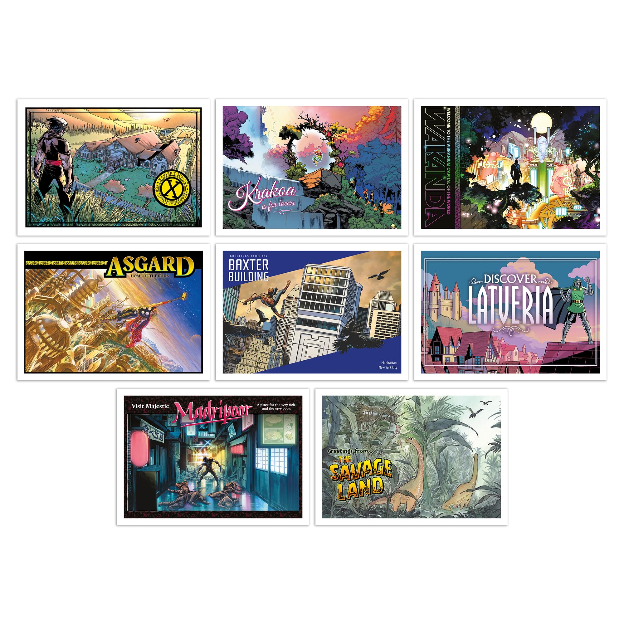 Panini Marvel Universe Sticker Collection - Multiset | 216 Stickers + 8 Postcards 3
