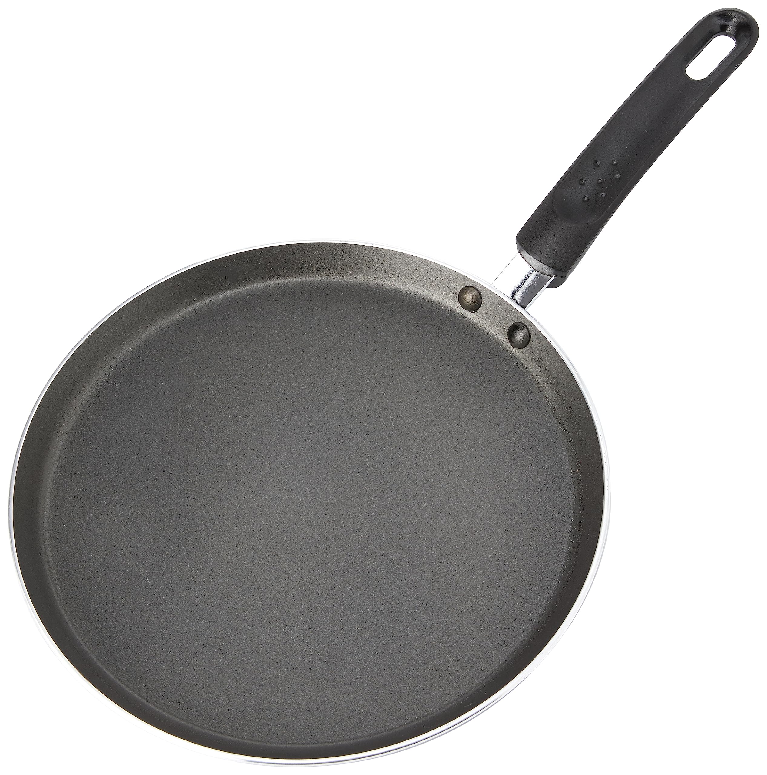 KitchenCraft Non-Stick Crepe & Pancake Pan - Aluminium, 24 cm Diameter | Electric Stovetop Compatible 1