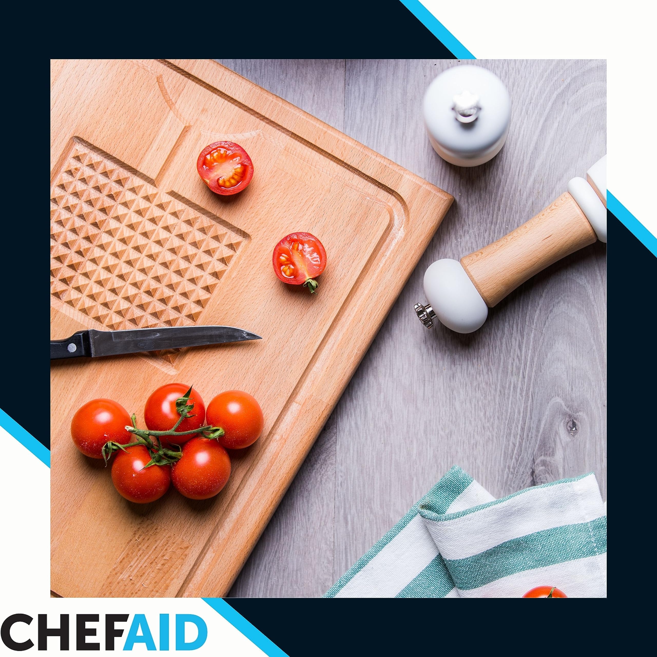Chef Aid Mini Grater - Efficient Stainless Steel Gadget for Garlic, Herbs, and Parmesan | 38x28x66mm 3