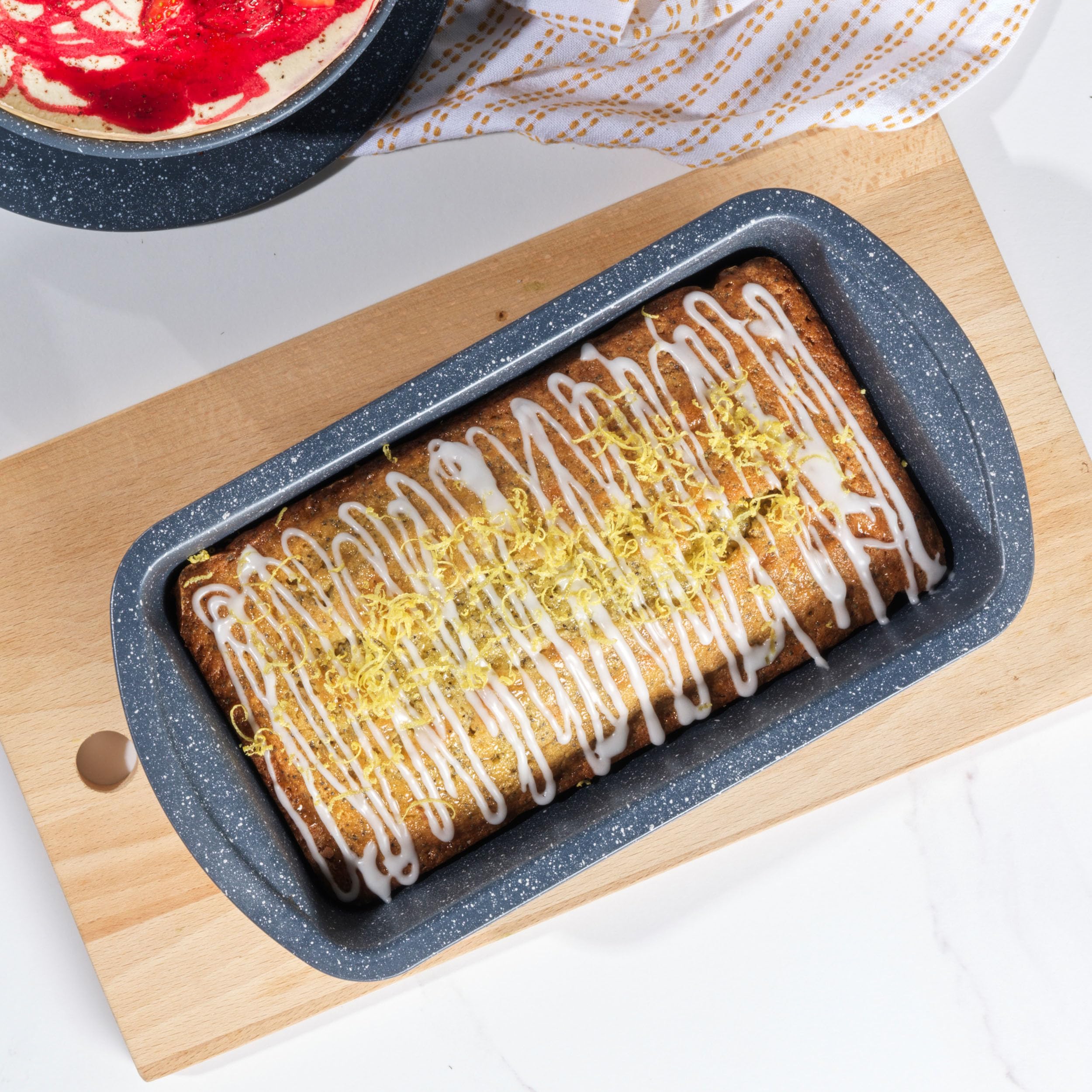 Russell Hobbs Nightfall Stone Loaf Pan - 28cm Non-Stick Carbon Steel Bread Tin | PFOA Free | 5 Year Guarantee 4