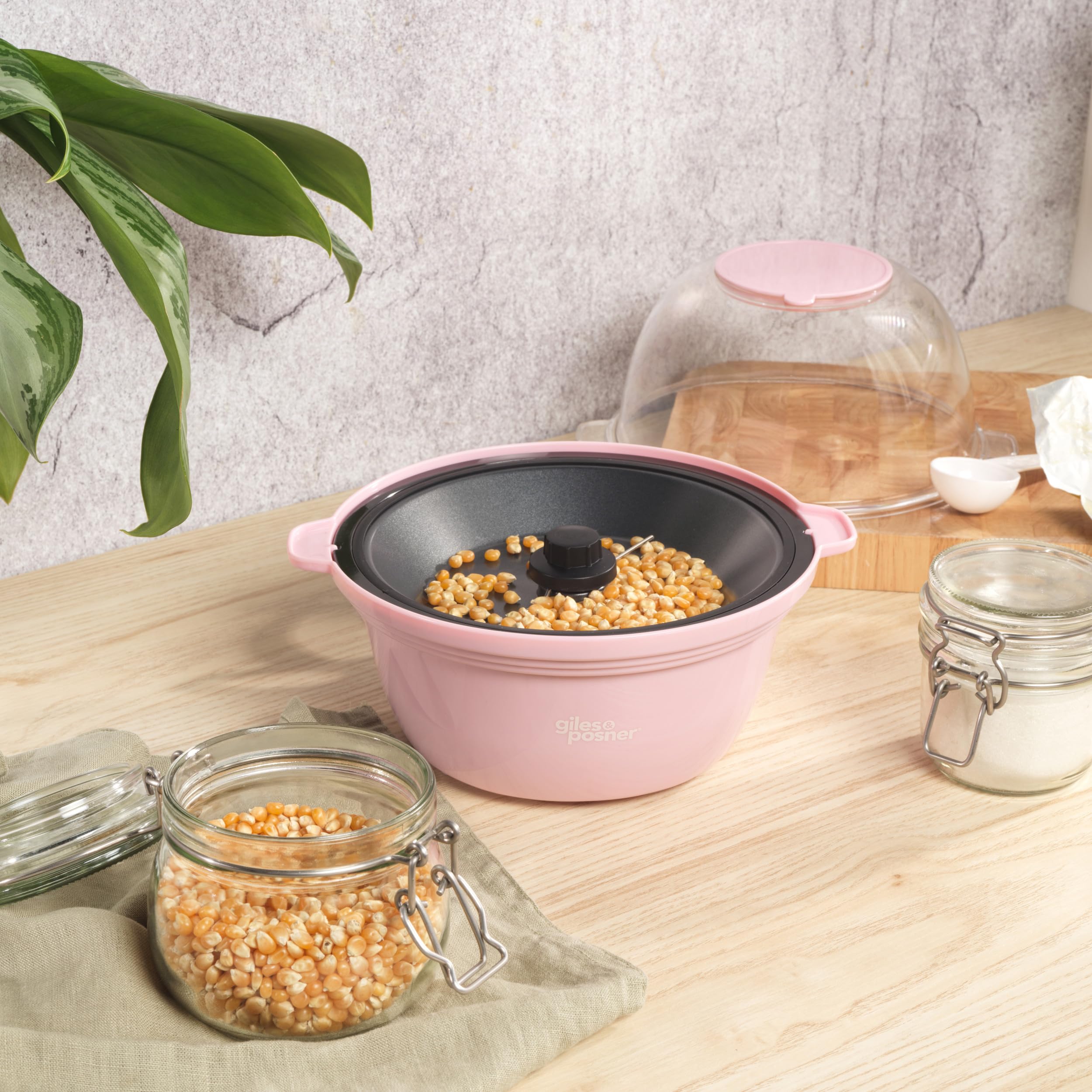 Giles & Posner Mini Popcorn Maker Machine – Non-stick Corn Plate, Hot Air P 7