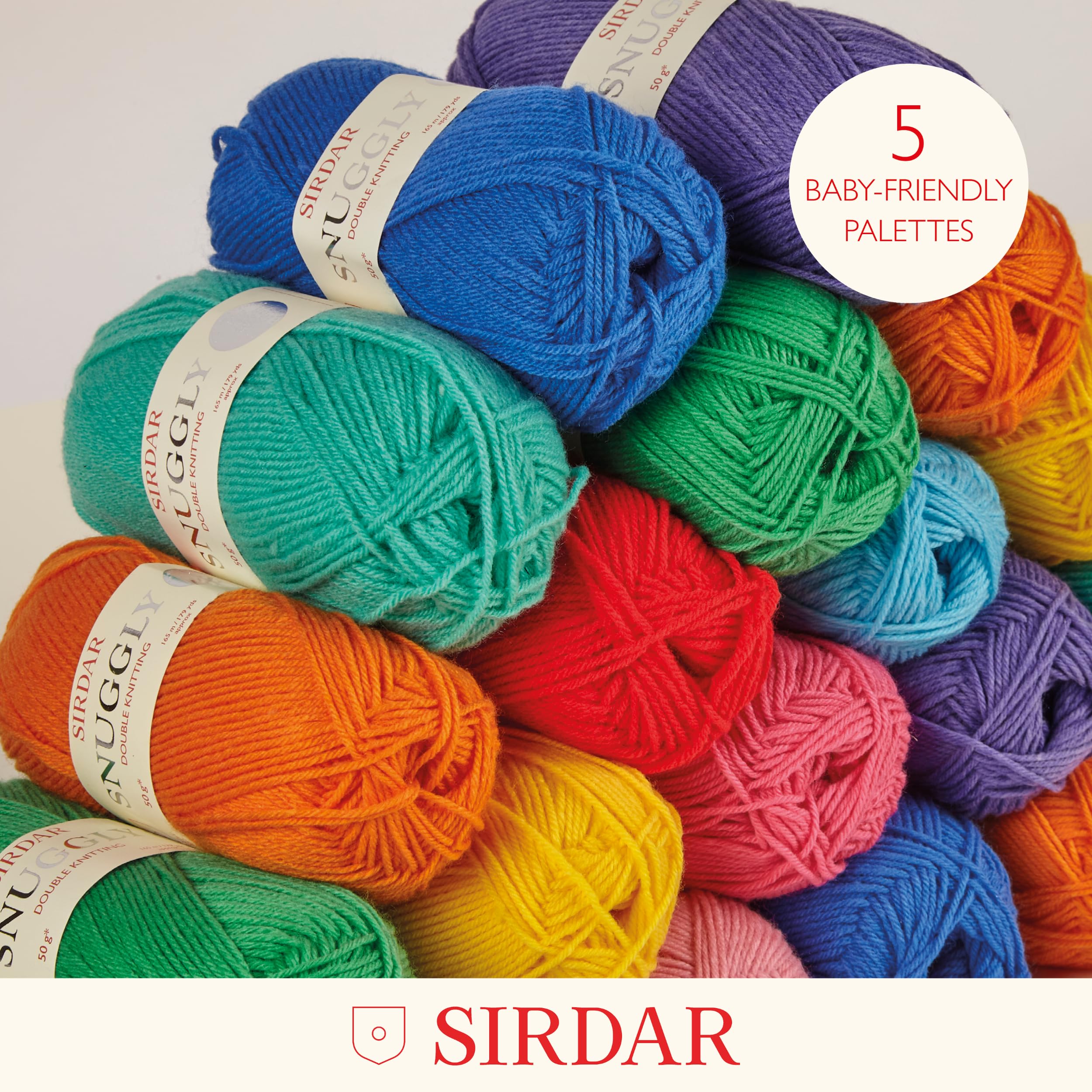 Sirdar Snuggly DK Double Knitting Yarn - Baby Favorite | 55% Nylon/45% Acrylic Blend | 50g | Cream 4