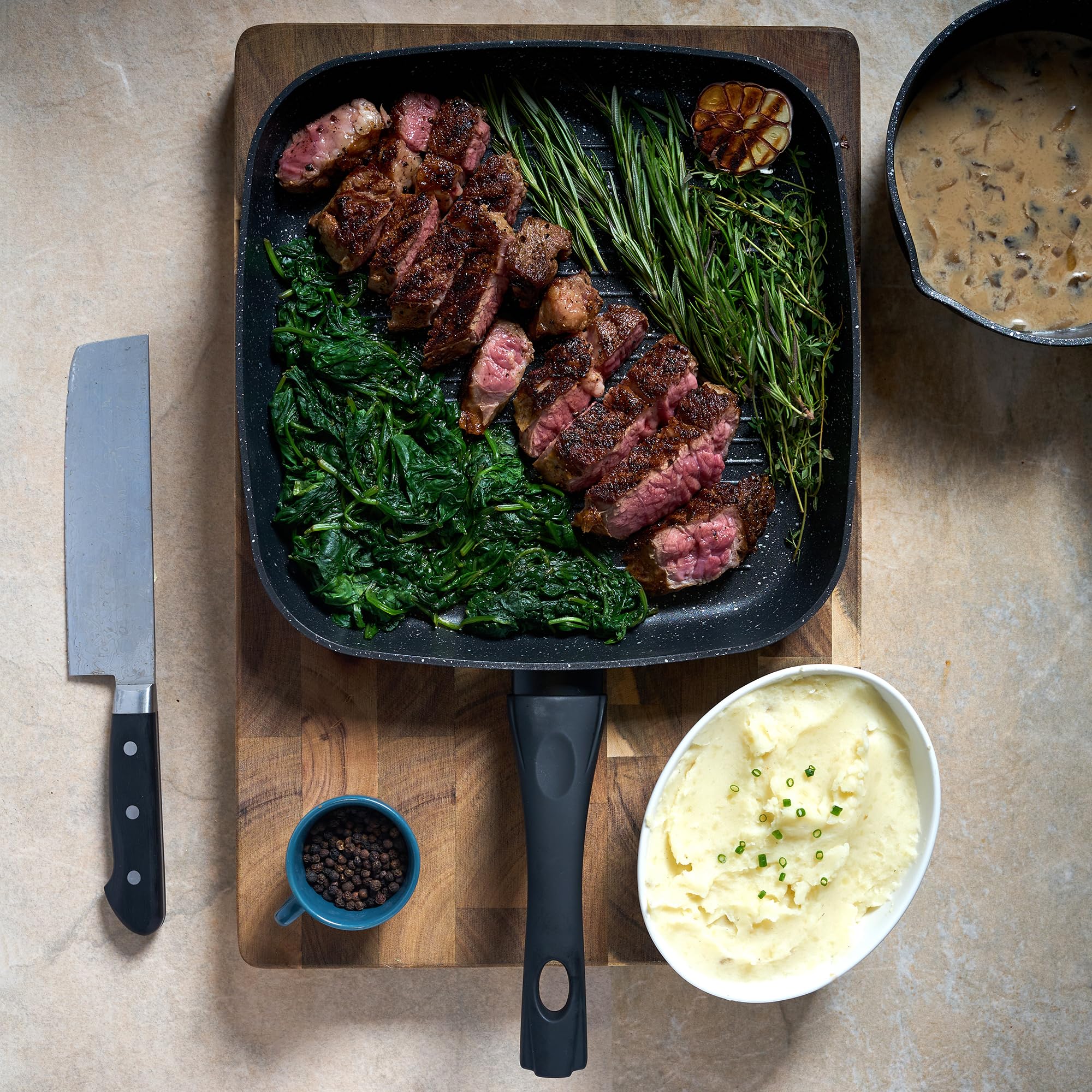 Blackmoor 66170 Classic 28cm Griddle Pan - Non-Stick Coating | Induction Compatible | Cool Touch Handle 2