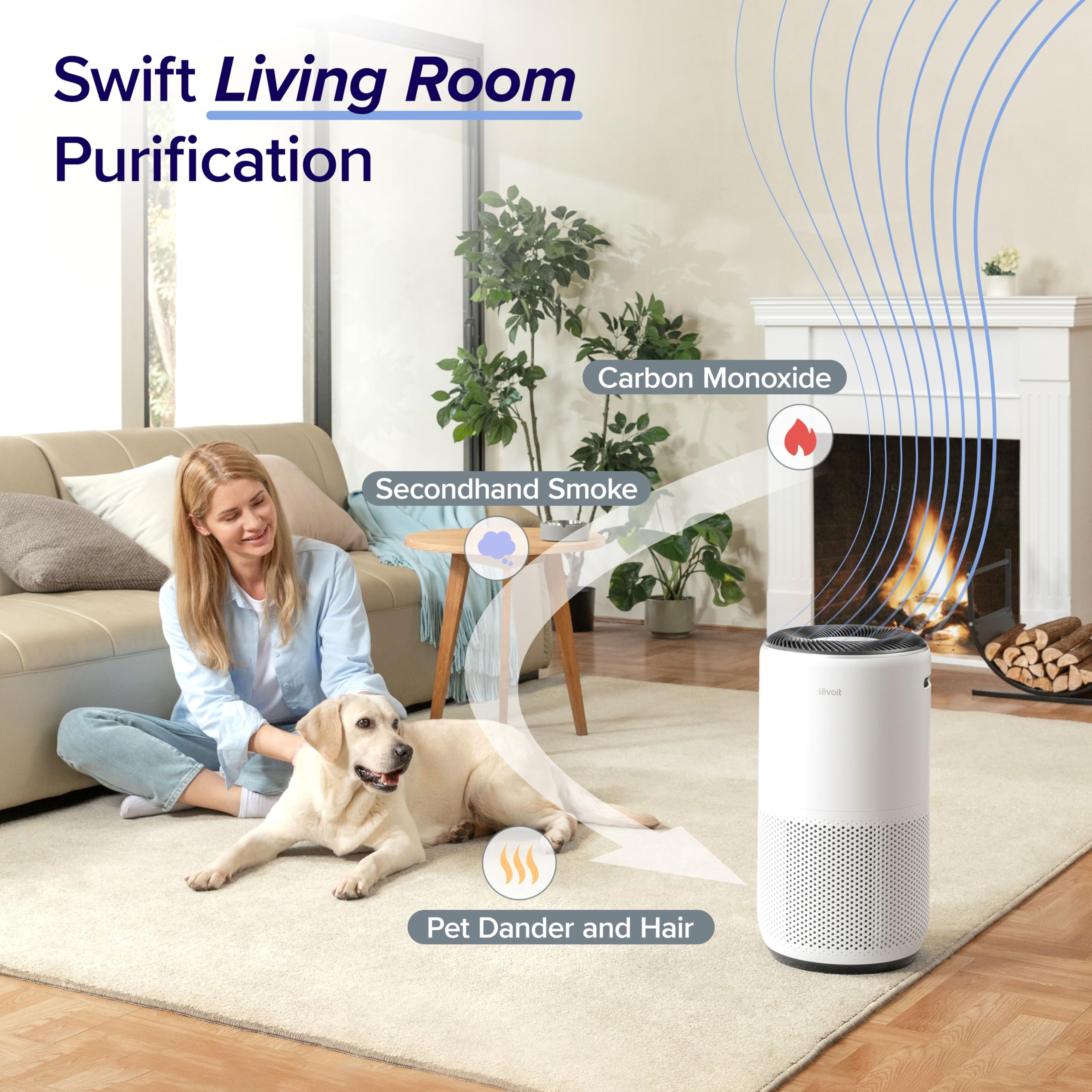 Levoit Core 400S Air Purifier Filter Replacement | 3-Stage HEPA Filtration | Covers up to 166m² 2