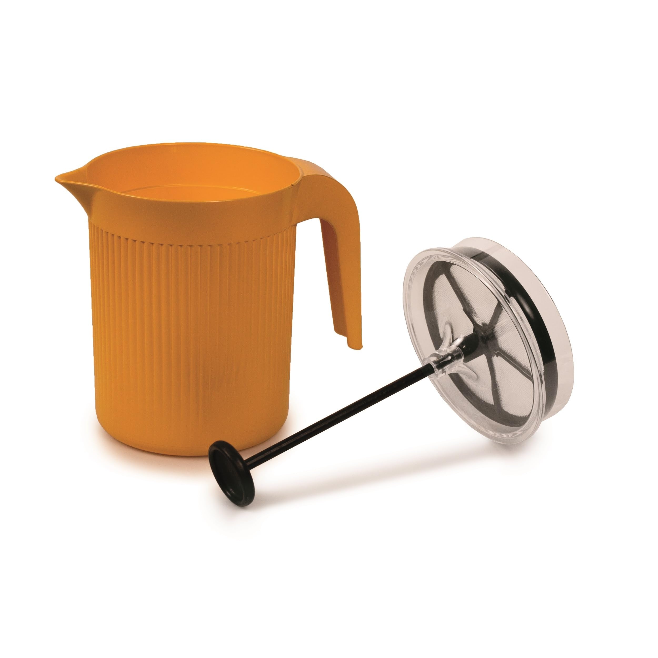 Snips Cremix Manual Milk Frother - 0.5L Capacity, Cream Color, Dishwasher Safe | Made in Italy 6