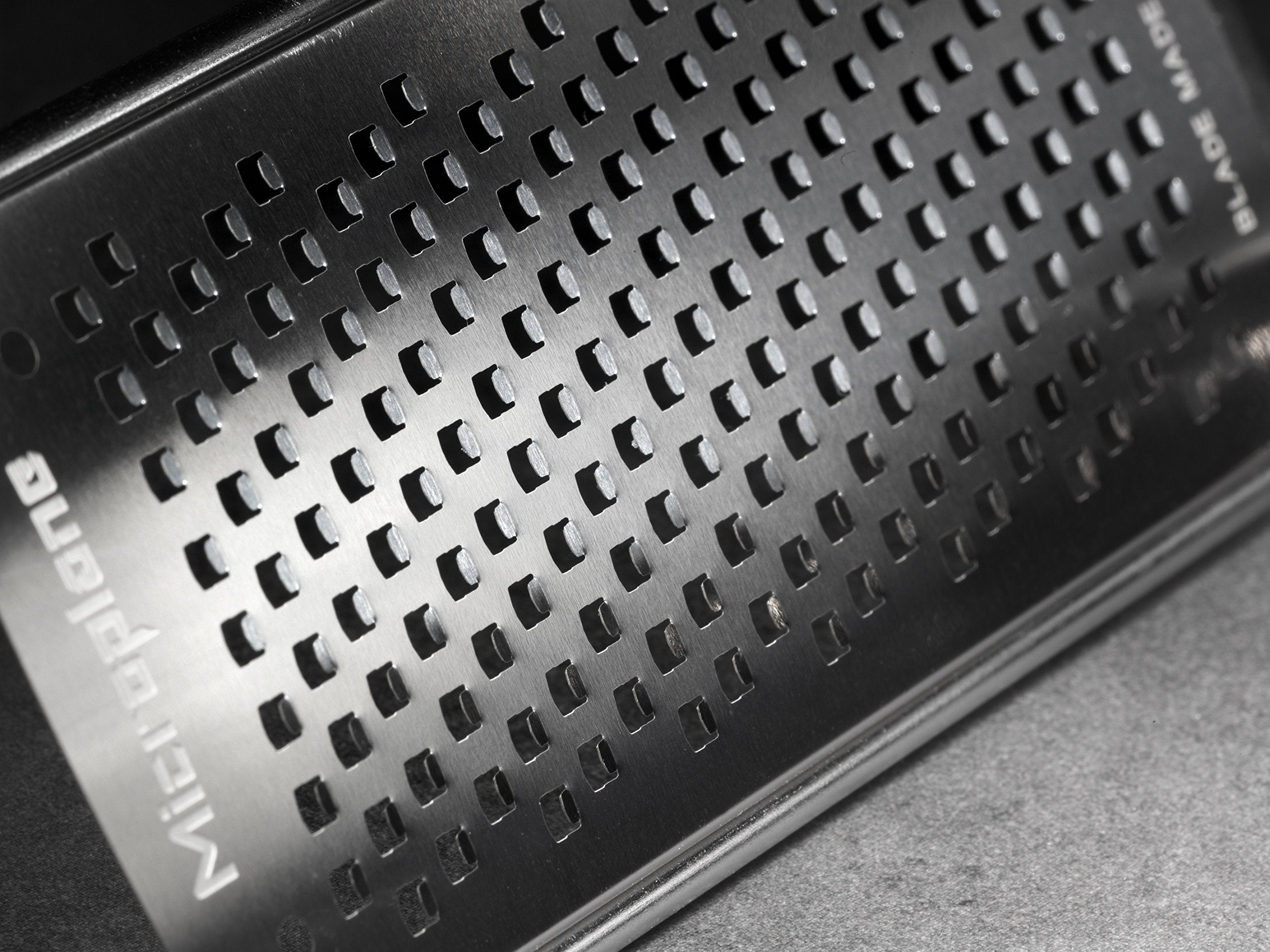 Microplane Gourmet Series Coarse Grater - Ultra-Sharp Stainless Steel Blade | Ergonomic Handle | Made in USA 3