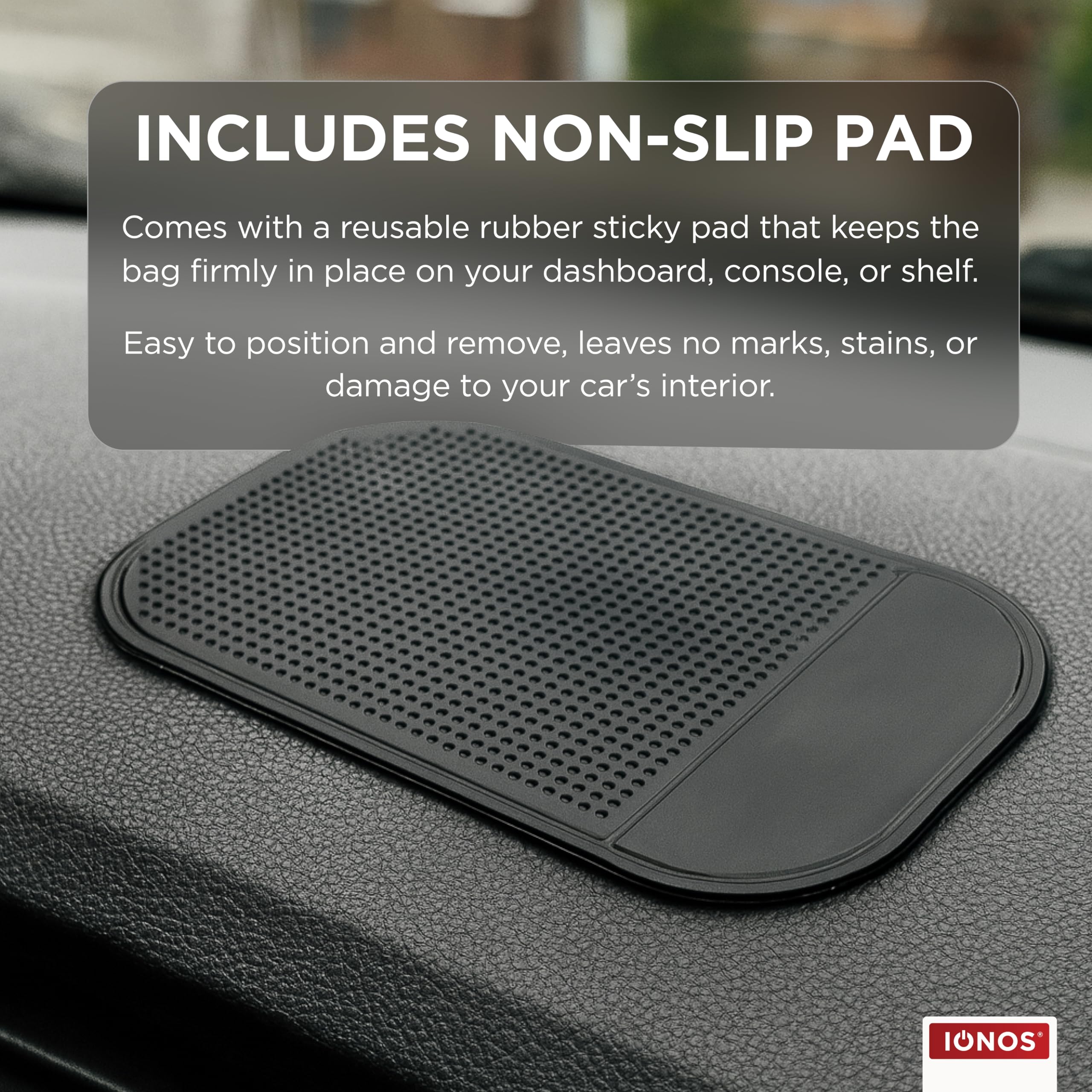 Status IONOS 300g Reusable Car Dehumidifier Bag | Absorbs 100ml | Microwave Rechargeable 3