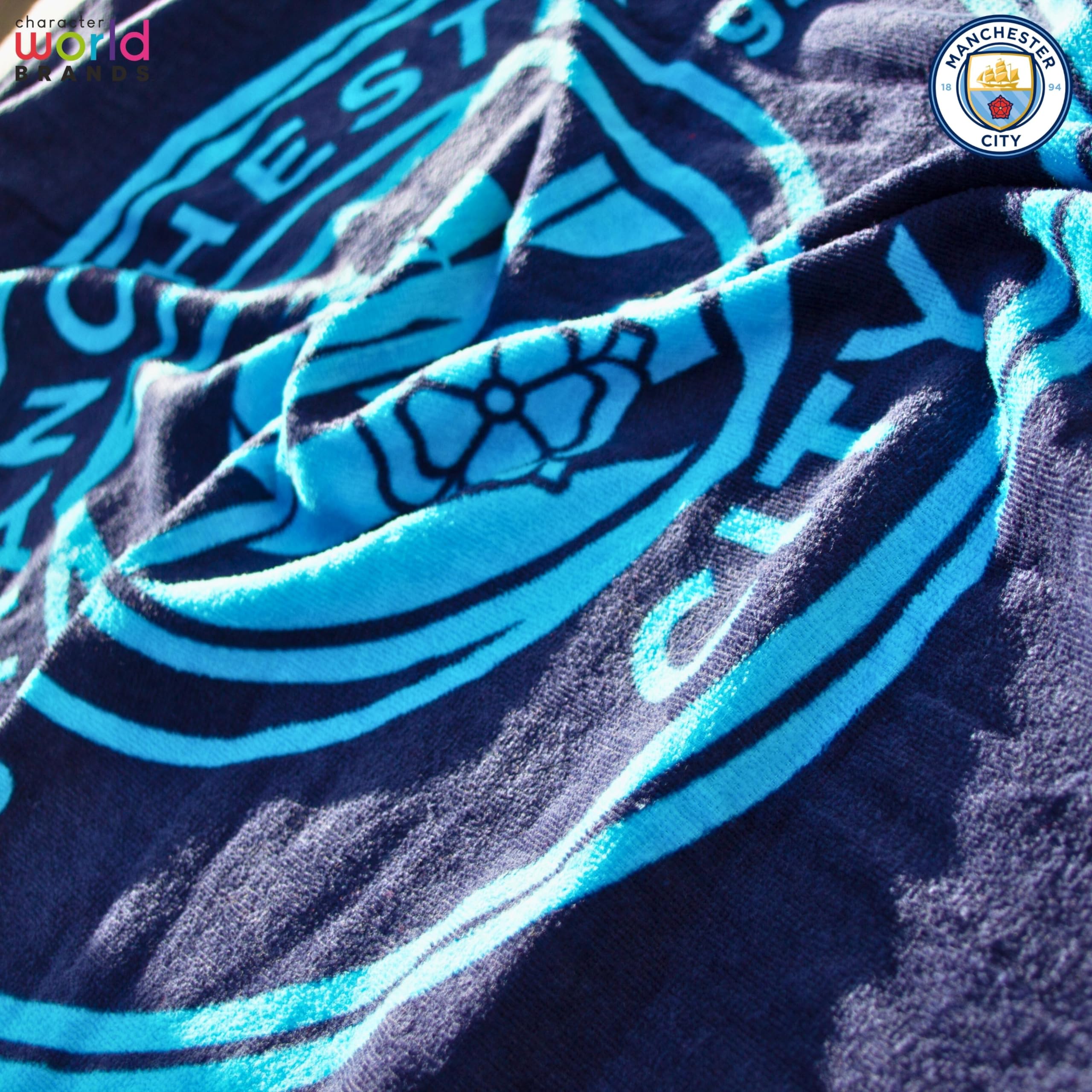 MANCHESTER CITY FC Beach Towel - Super Soft Cotton | 75 x 150 CM | Official Merchandise 6