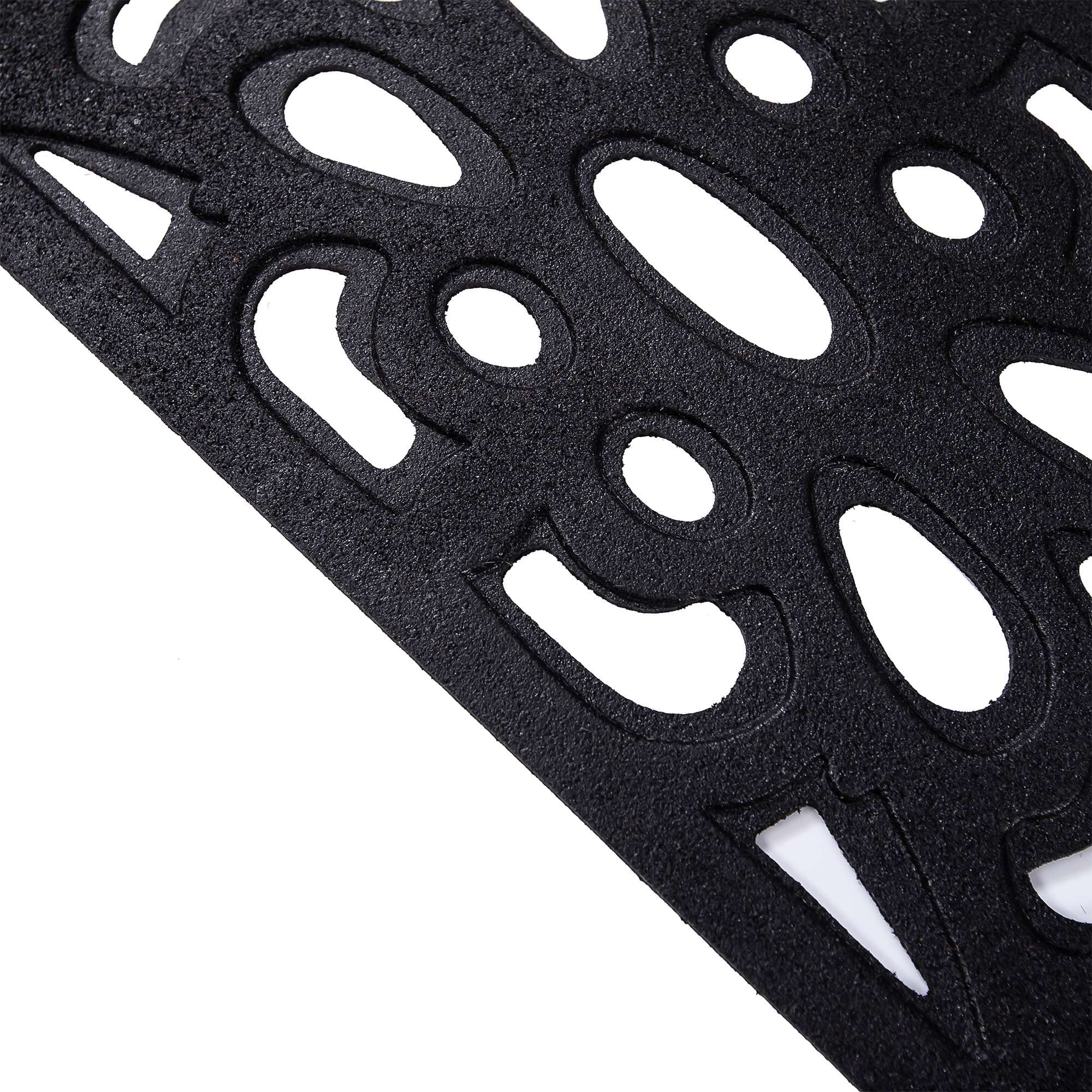 Nicoman Heavy Duty Outdoor Doormat - Recycled Rubber Backing | Non-Slip | 75 x 25 cm 3