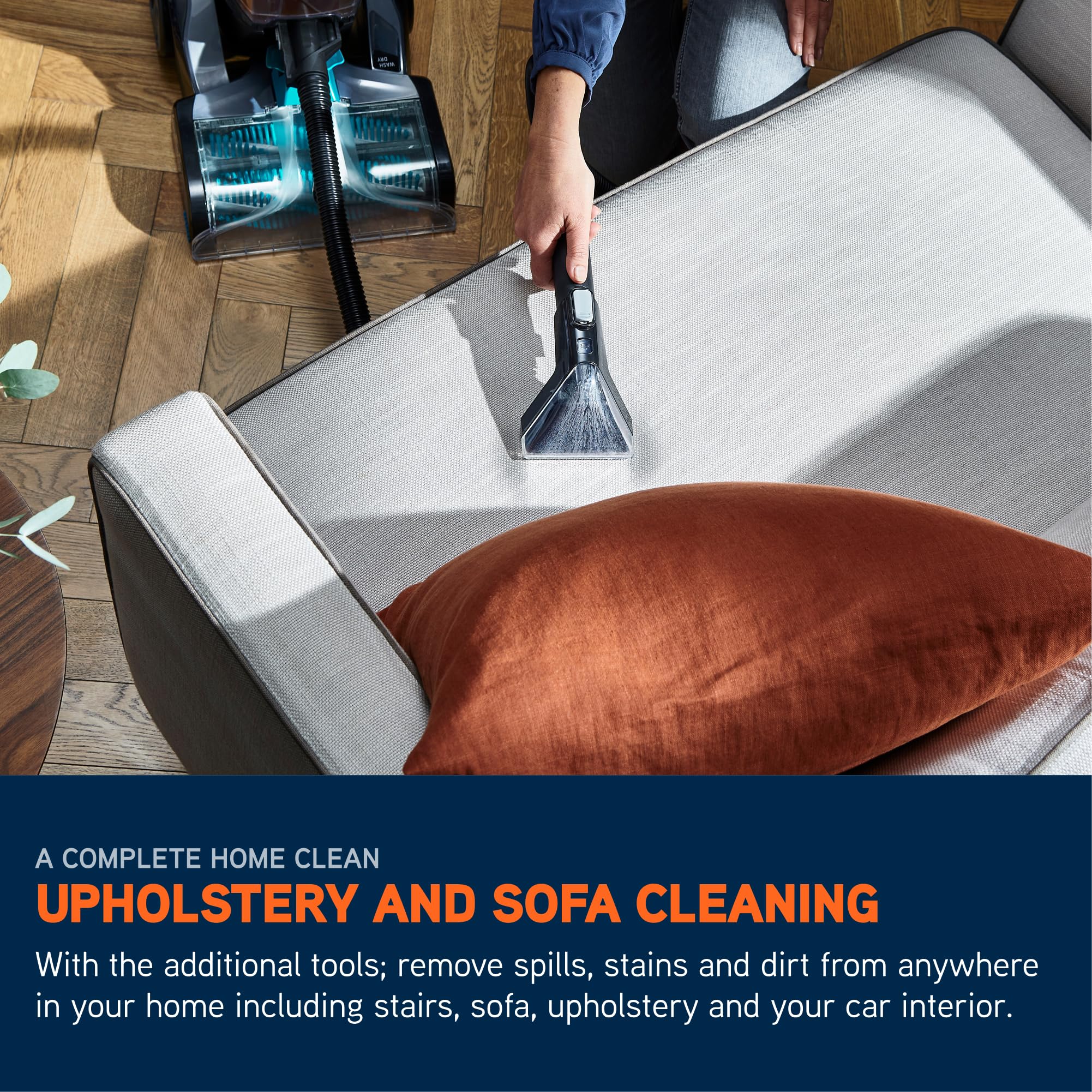 Vax Platinum SmartWash Pet-Design Carpet Cleaner Machine | Motion Sense Tech | Quick Dry 8