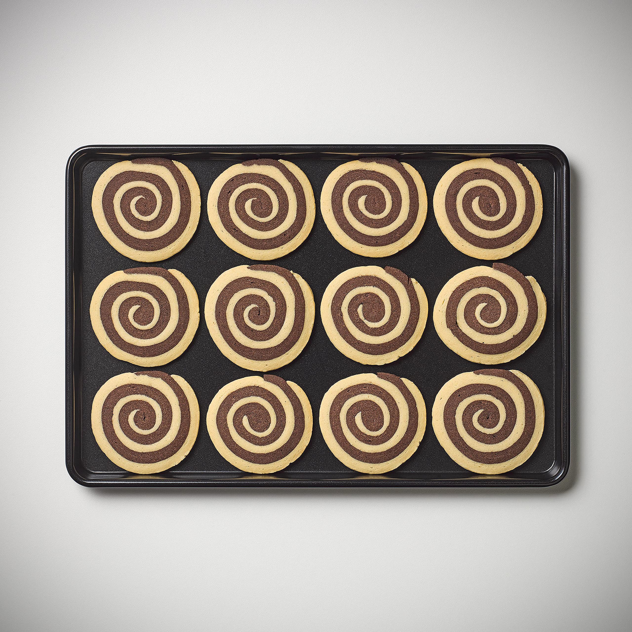 Tala Performance Non-Stick Steel Baking Tray Set of 3 | Heavy Weight Carbon Steel | Oven Safe 6