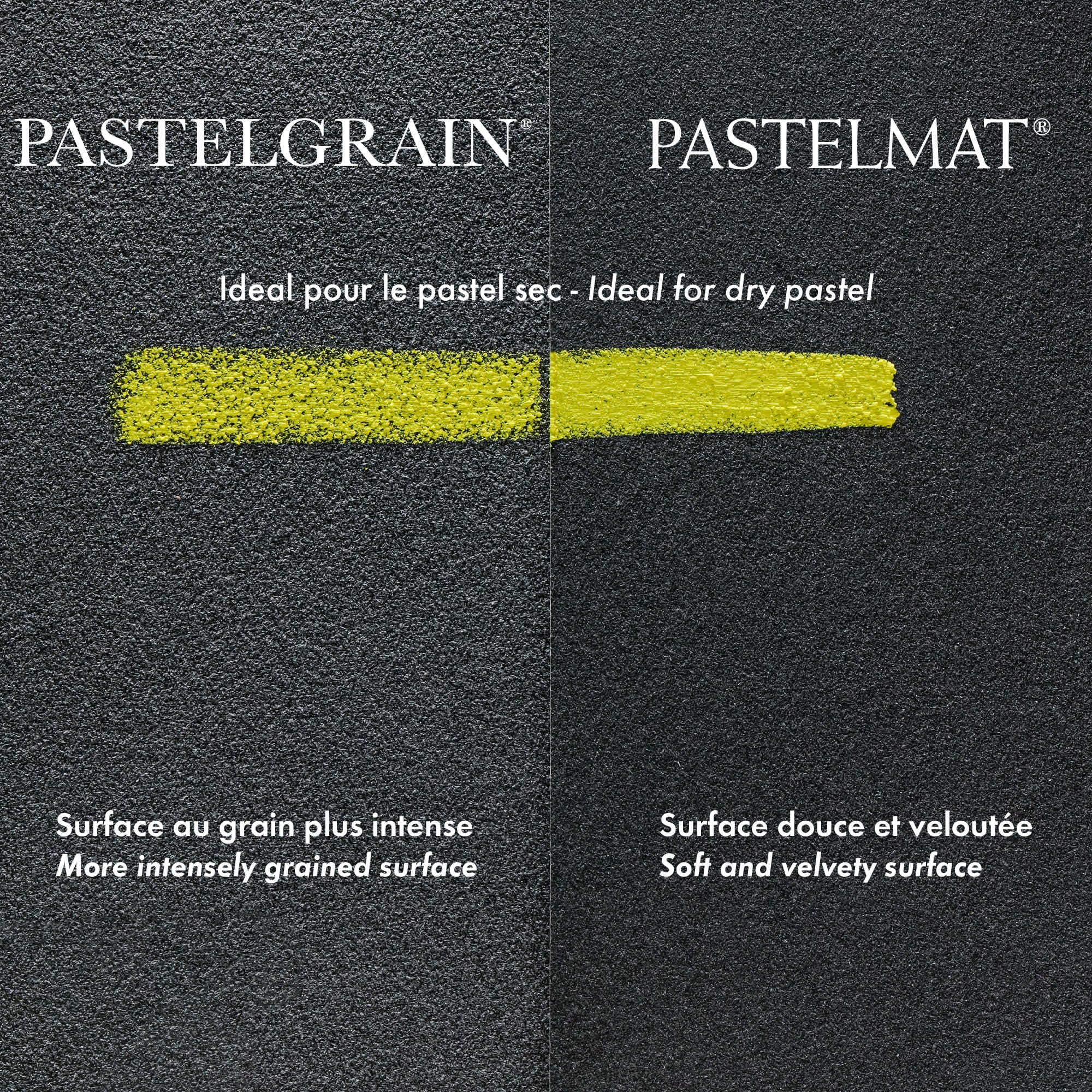 Clairefontaine Pastelmat Glued Pad - 12 Sheets for Dry & Wet Pastel Techniques | 18x24 cm | 280g 5